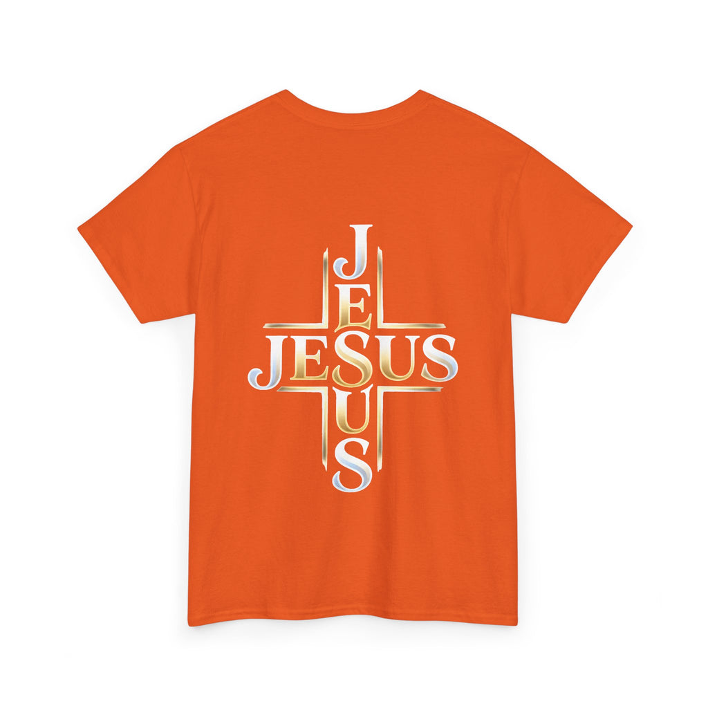 Faith Over Fear T-Shirt – „Glaube statt Angst“ Christian Cross Tee
