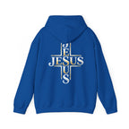 Faith Over Fear Hoodie – Jesus Kreuz Kapuzenpullover | Christliches Sweatshirt