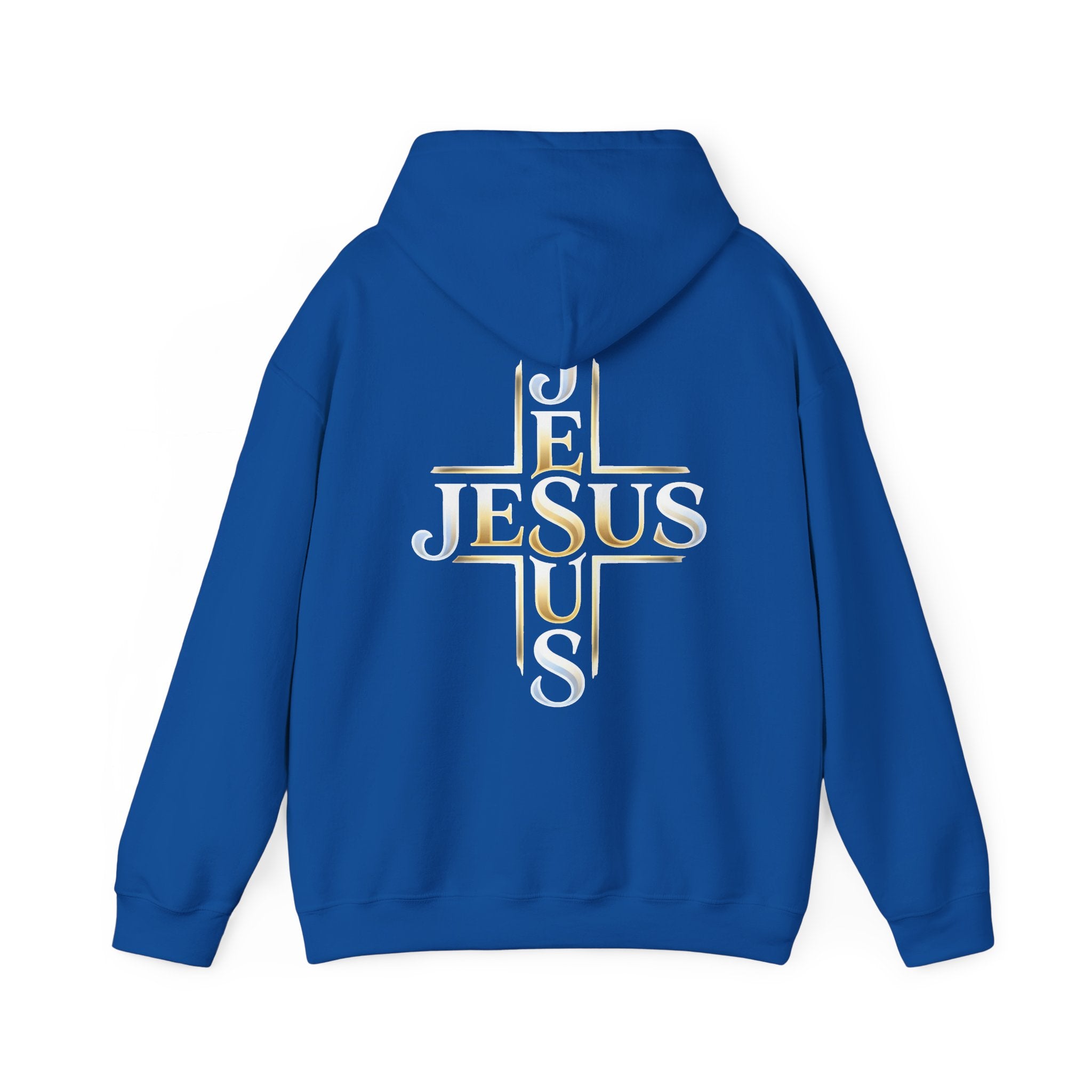 Faith Over Fear Hoodie – Jesus Kreuz Kapuzenpullover | Christliches Sweatshirt