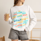 Tropical Palm Sunset Sweatshirt – Beach Vacation Crewneck