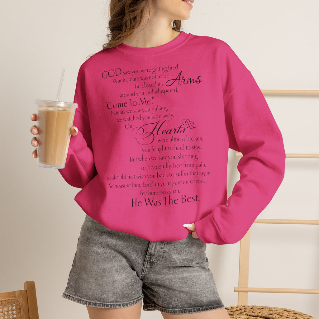 ESTID Damen Pullover | „God Saw You Were Getting Tired“ Spruch-Print Ansicht 15 – Sweatshirt – ESTID