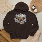 Faith Over Fear Hoodie – Jesus Kreuz Kapuzenpullover | Christliches Sweatshirt