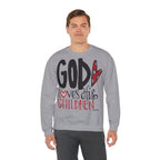 Gott liebt Seine Kinder Sweatshirt – Faith-Crewneck für Kinder und Familie Ansicht 28 – Sweatshirt – ESTID