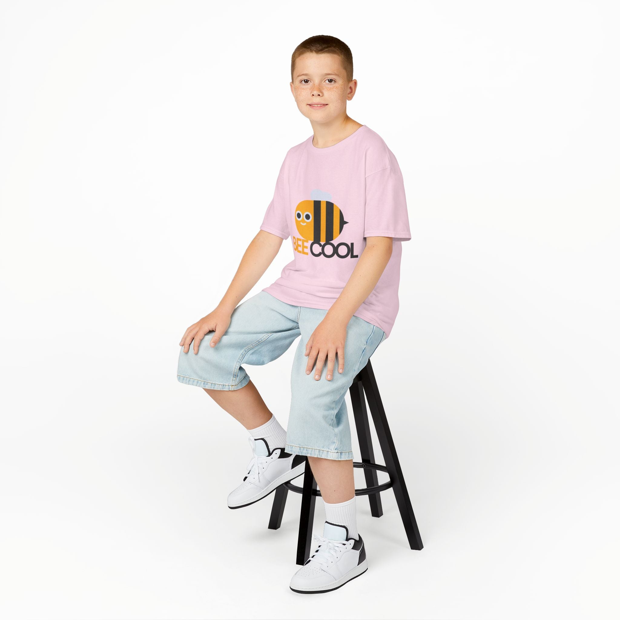 Kinder T-Shirt „BEE COOL“ – Niedliches Bienen-Motiv für Jungen & Mädchen