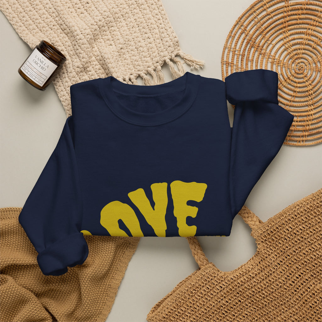 Damen Oversized Pullover mit Statement-Print Ansicht 49 – Sweatshirt – ESTID