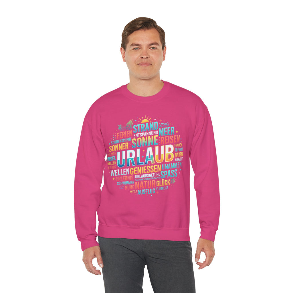 Tropical Palm Sunset Sweatshirt – Beach Vacation Crewneck