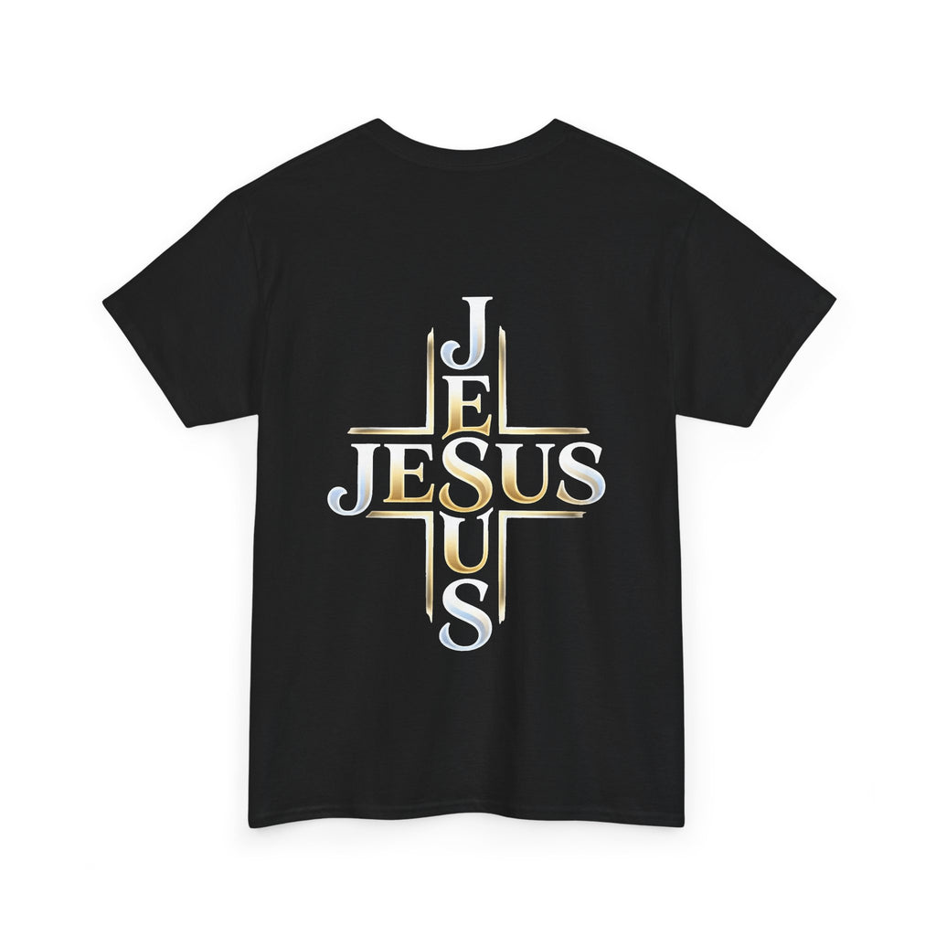 Faith Over Fear T-Shirt – „Glaube statt Angst“ Christian Cross Tee