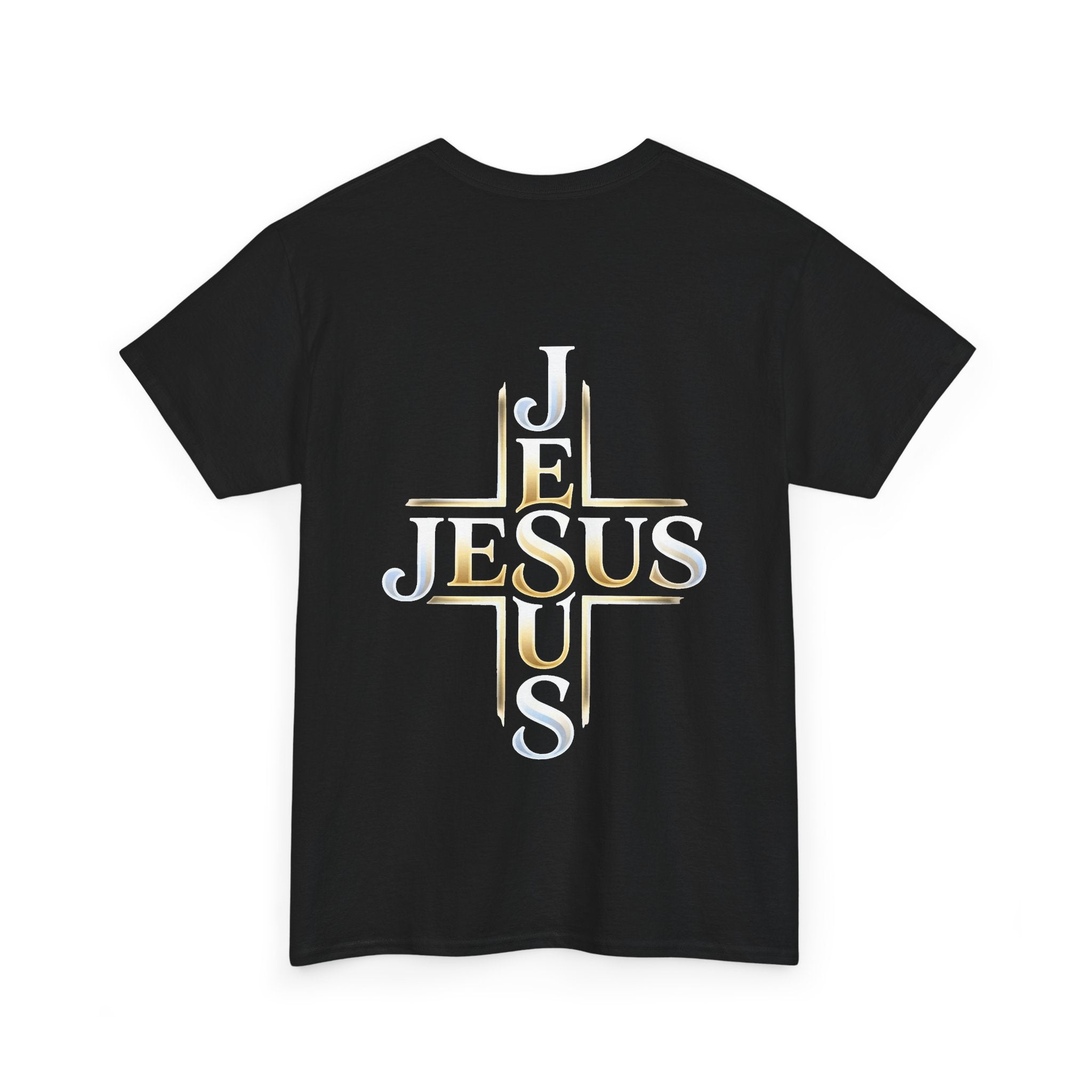 Faith Over Fear T-Shirt – „Glaube statt Angst“ Christian Cross Tee