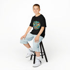 Kinder-T-Shirt "Urlaub" Wortwolke – Buntes Reise-Shirt für Kinder