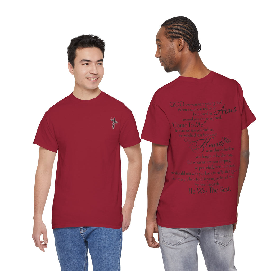 ESTID „God Saw You Were Getting Tired“ Unisex T-Shirt Ansicht 13 – T-Shirt – ESTID