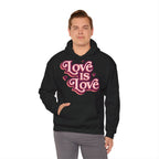Love Is Love Hoodie – Retro Herz Pride Kapuzenpullover Ansicht 24 – Hoodie – ESTID