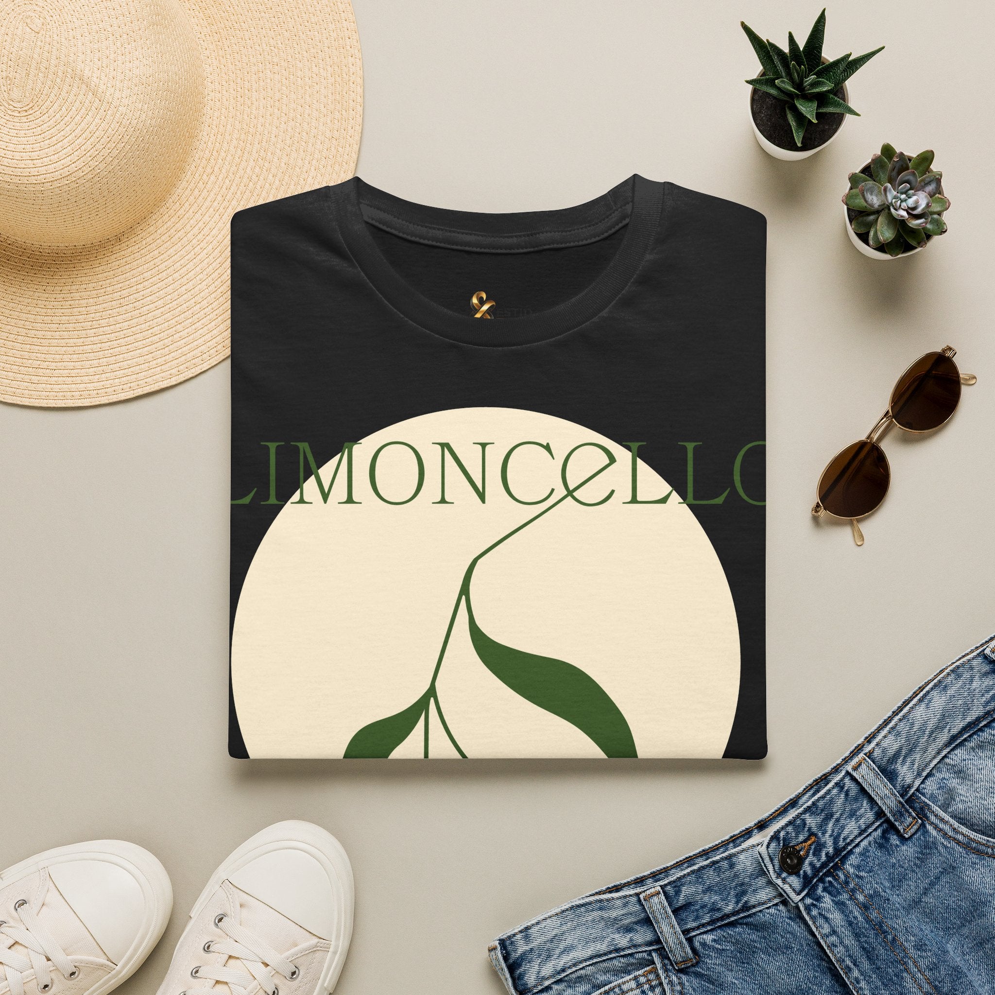 Limoncello Zitrone T-Shirt Ansicht 3 – T-Shirt – ESTID
