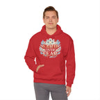 Faith Over Fear Hoodie – Jesus Kreuz Kapuzenpullover | Christliches Sweatshirt