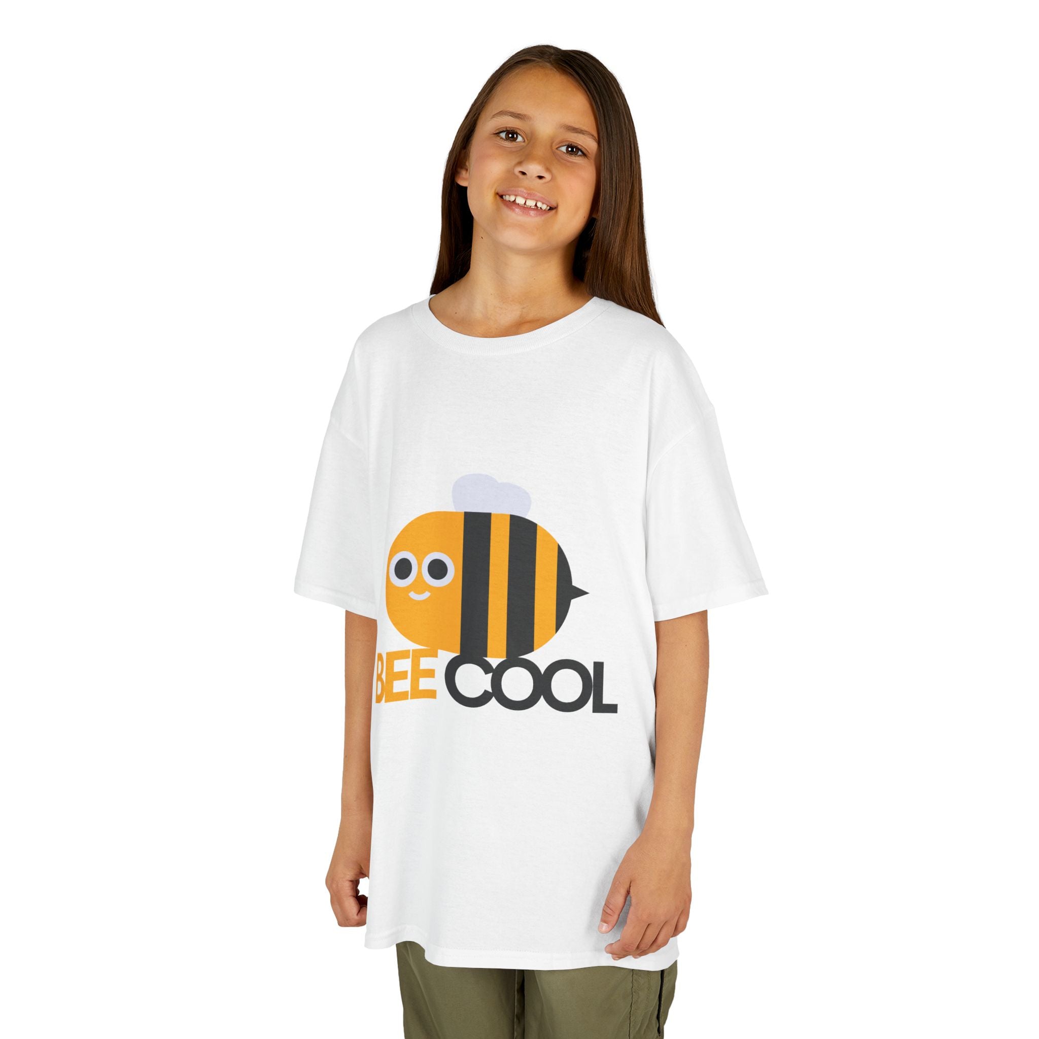Kinder T-Shirt „BEE COOL“ – Niedliches Bienen-Motiv für Jungen & Mädchen
