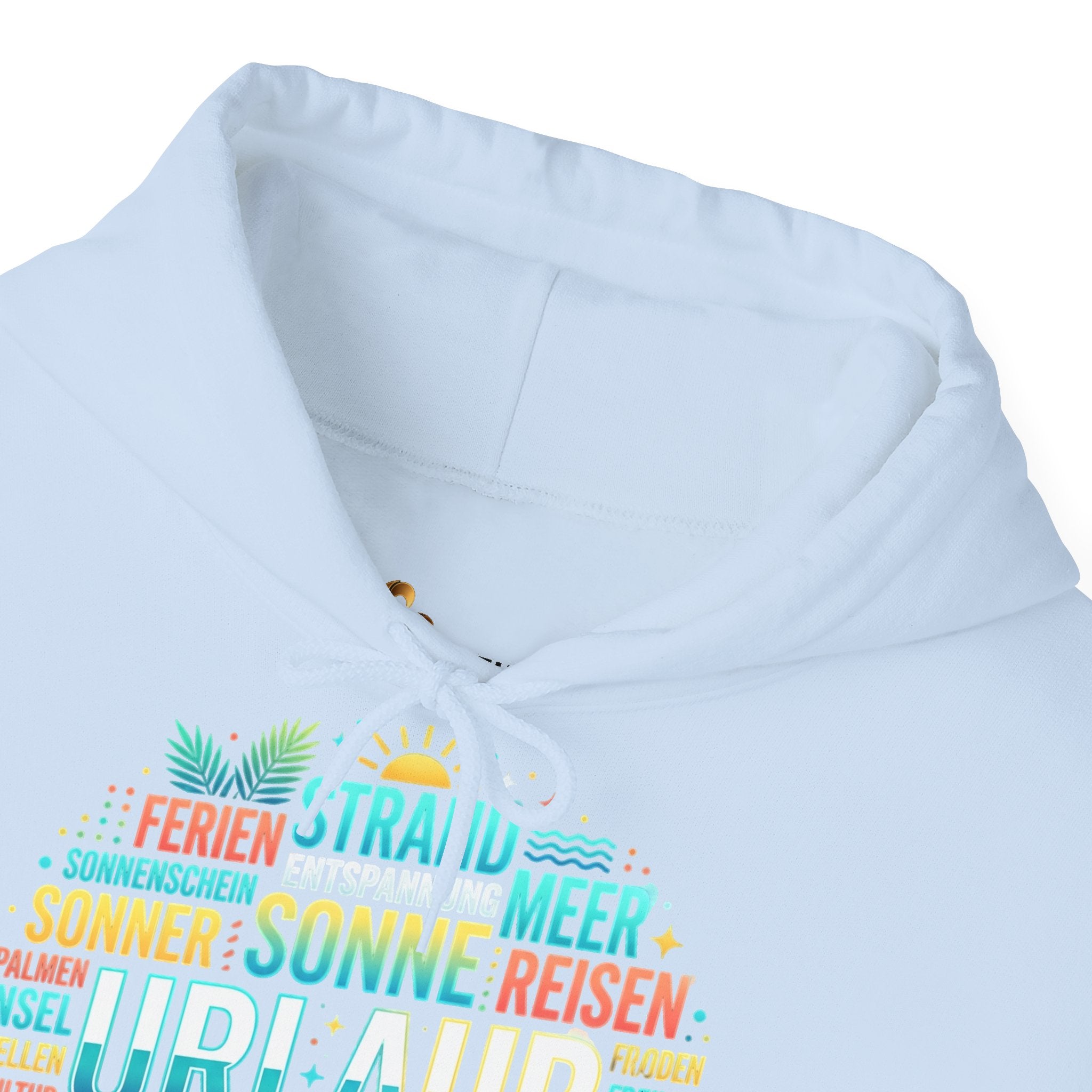 Urlaub Hoodie – Tropischer Palm Sunset Kapuzenpullover