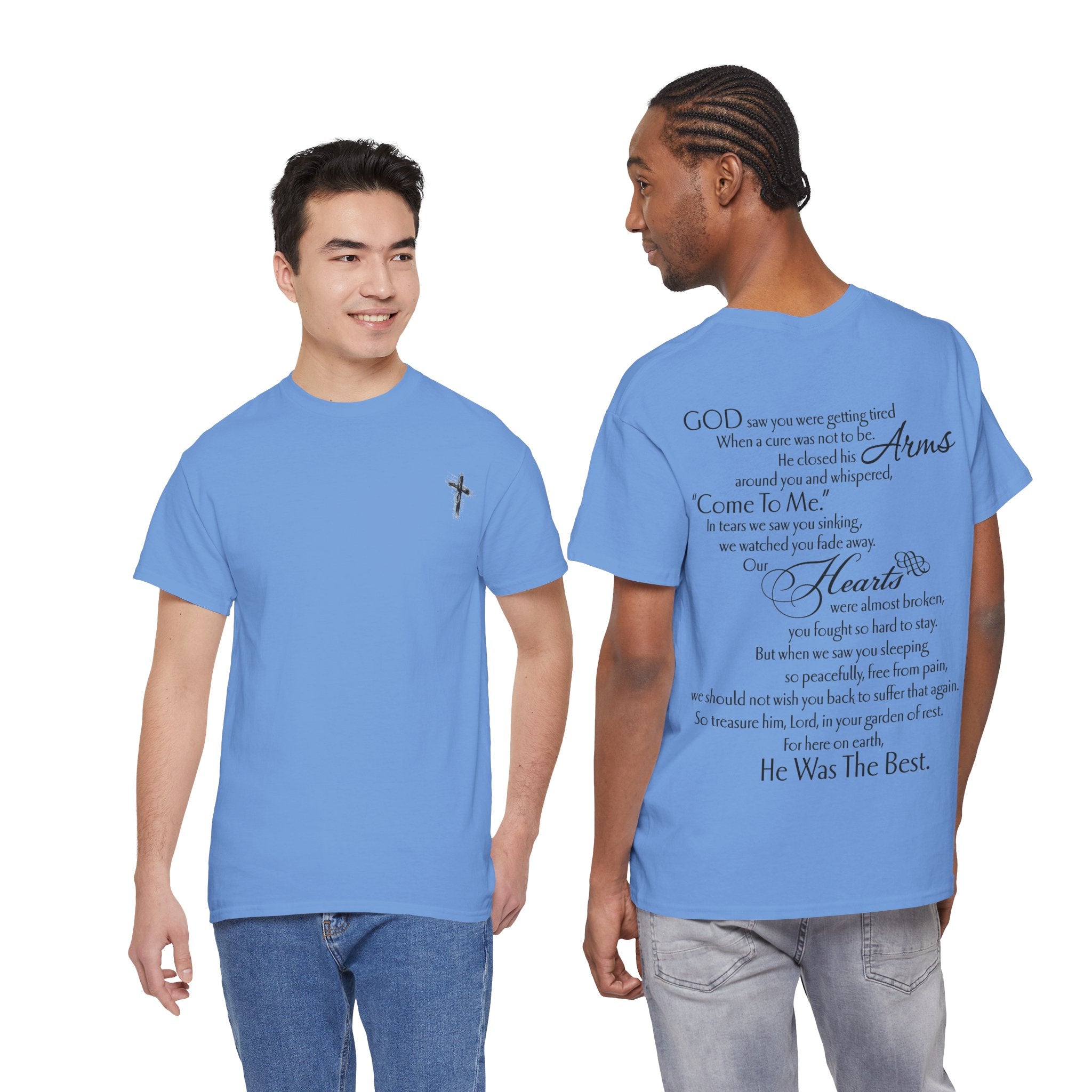 ESTID „God Saw You Were Getting Tired“ Unisex T-Shirt Ansicht 45 – T-Shirt – ESTID