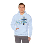Gott liebt seine Kinder Kapuzenpullover – Cross Hoodie mit handschriftlicher Botschaft Ansicht 50 – Hoodie – ESTID