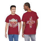 Faith Over Fear T-Shirt – „Glaube statt Angst“ Christian Cross Tee