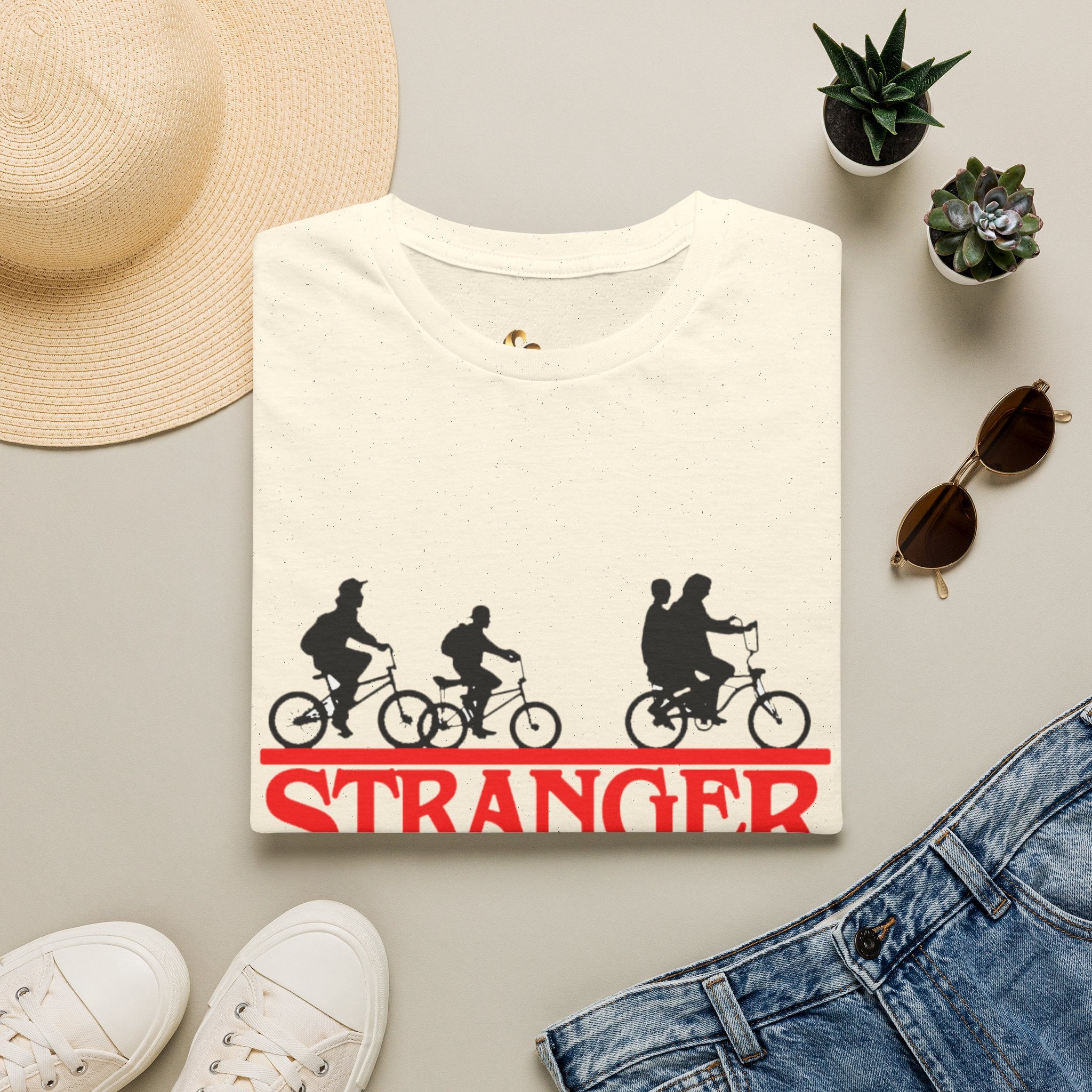 ESTID Unisex Shirt | Stranger Things Retro-Print Ansicht 10 – T-Shirt – ESTID