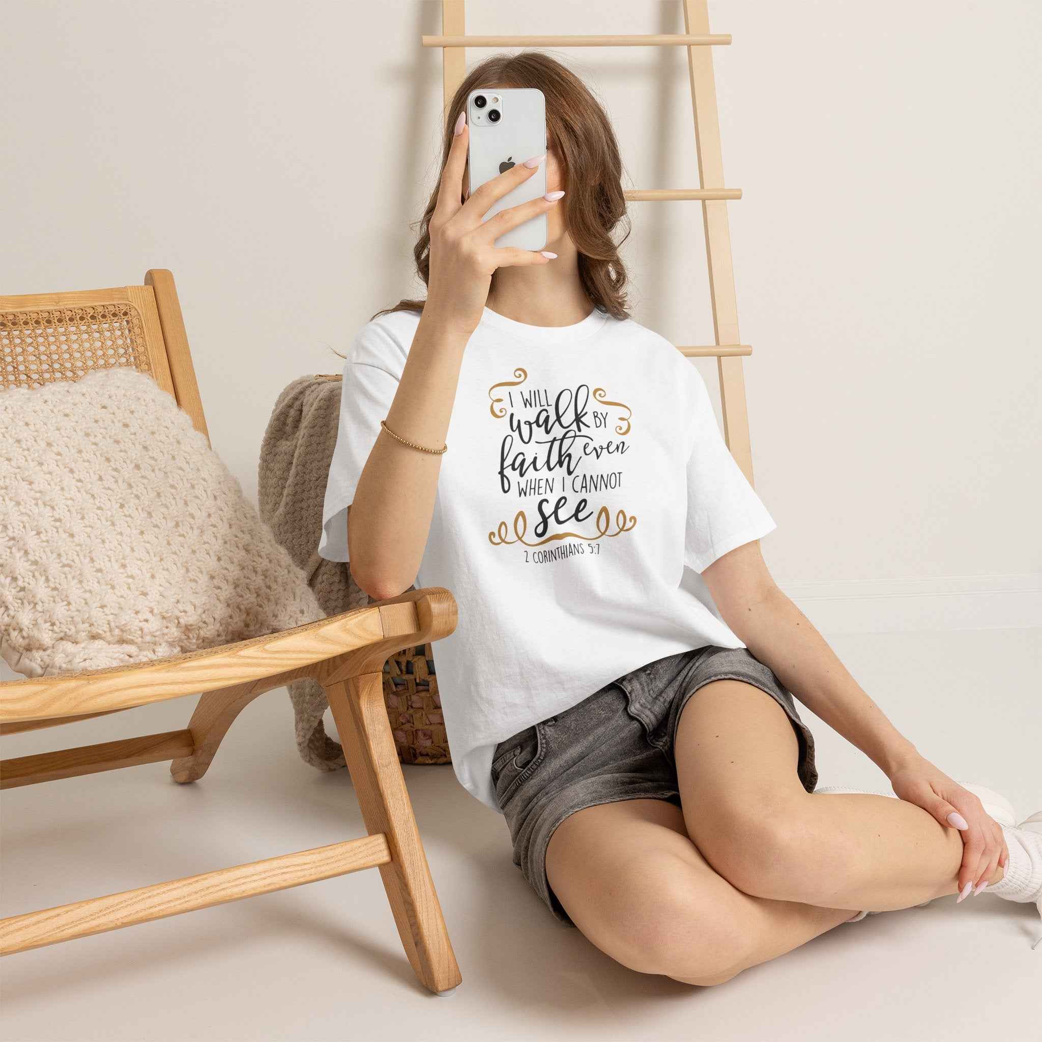 ESTID „Walk By Faith“ Unisex T-Shirt – T-Shirt – ESTID