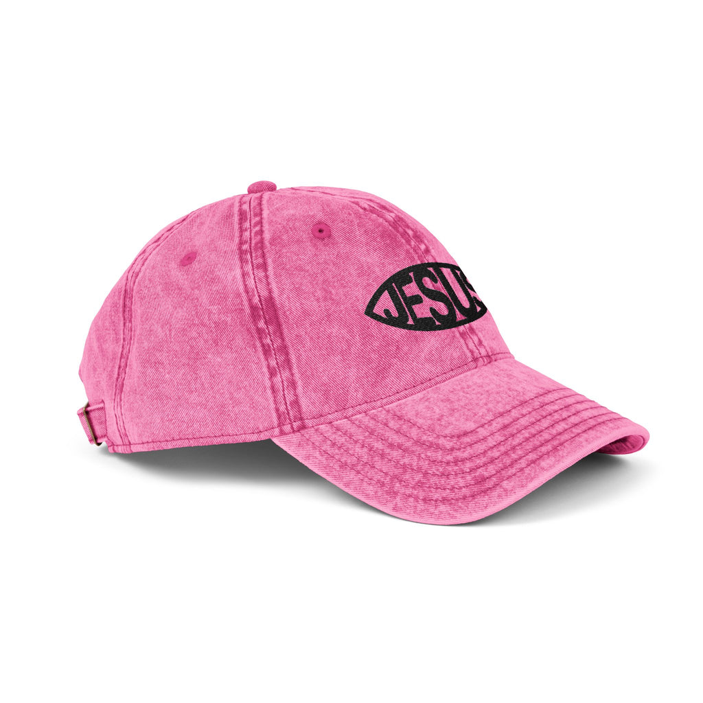 Christliche Vintage Twill Cap im Washed-Look ESTID Ansicht 7 – Hats – ESTID