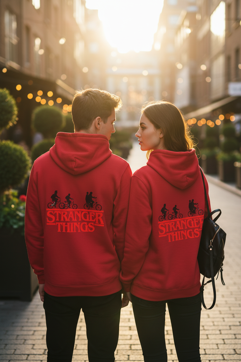 ESTID Unisex Kapuzenjacke | Stranger Things Retro Rückenprint Ansicht 14 – Hoodie – ESTID