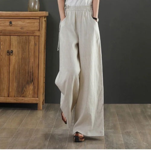 Luftige Damen Sommer Stoffhose Ansicht 8 – hosen – ESTID