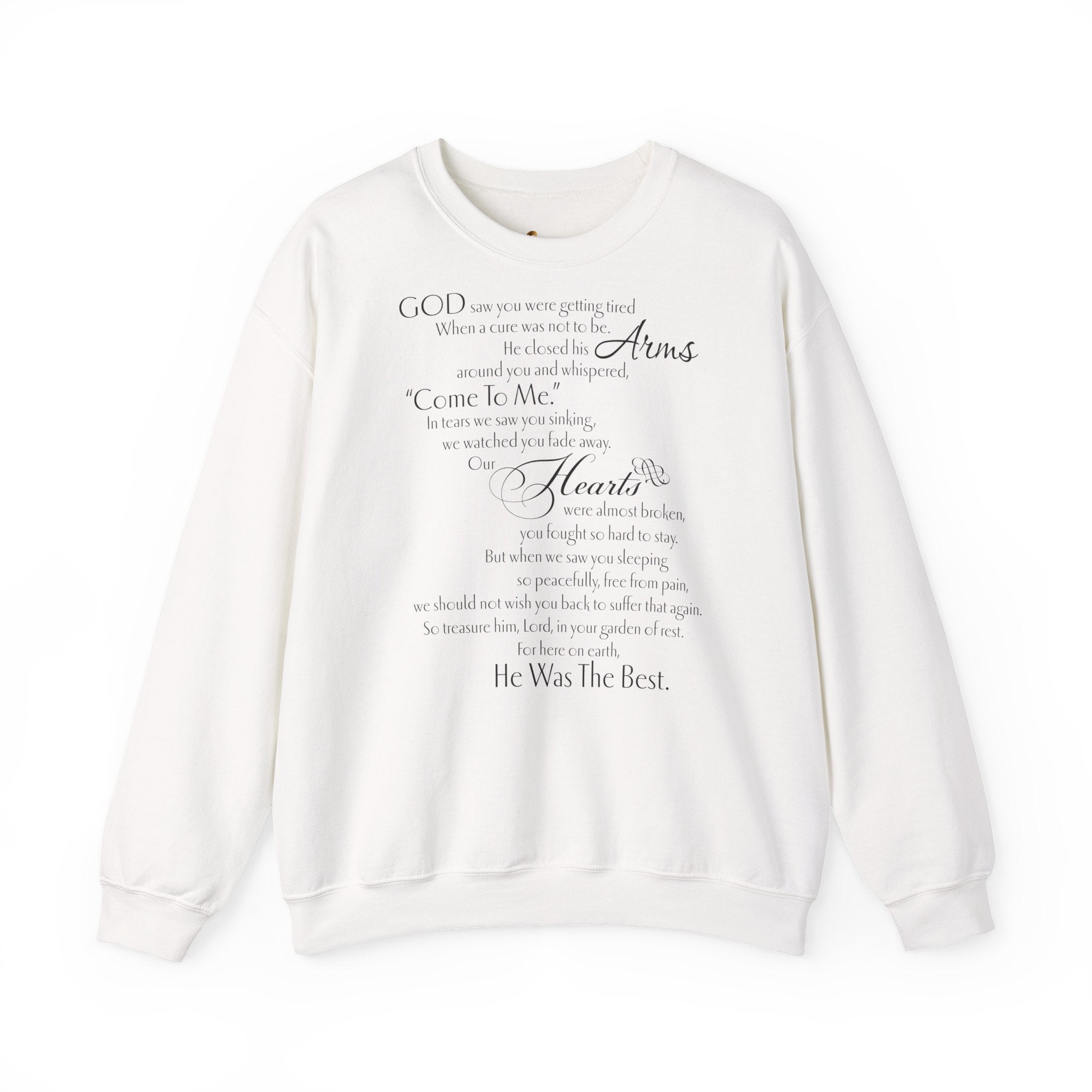 ESTID Damen Pullover | „God Saw You Were Getting Tired“ Spruch-Print Ansicht 17 – Sweatshirt – ESTID
