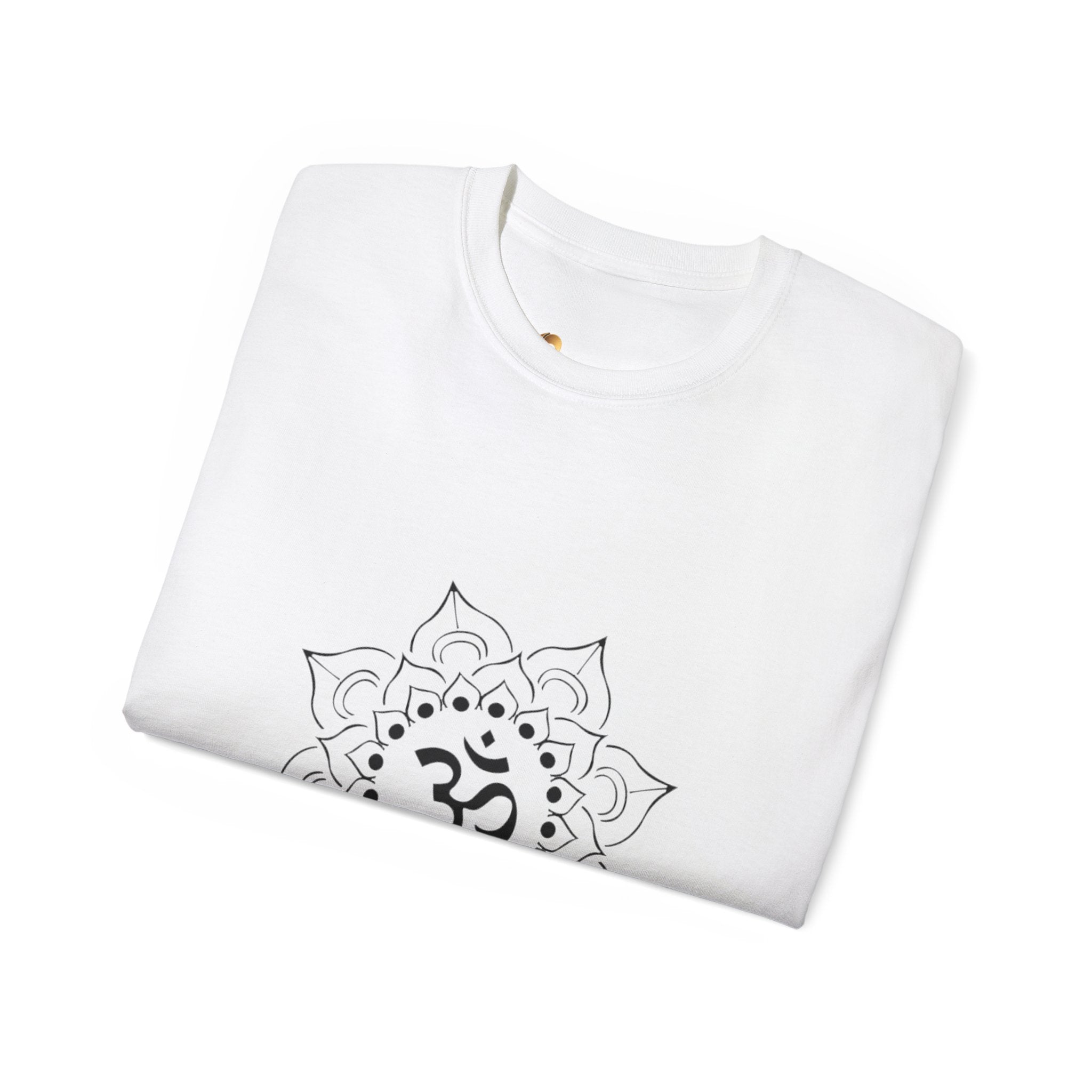Spiritual Om Mandala Bio-Baumwoll T-Shirt | Damen & Herren Ansicht 14 – T-Shirt – ESTID
