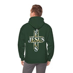 Faith Over Fear Hoodie – Jesus Kreuz Kapuzenpullover | Christliches Sweatshirt