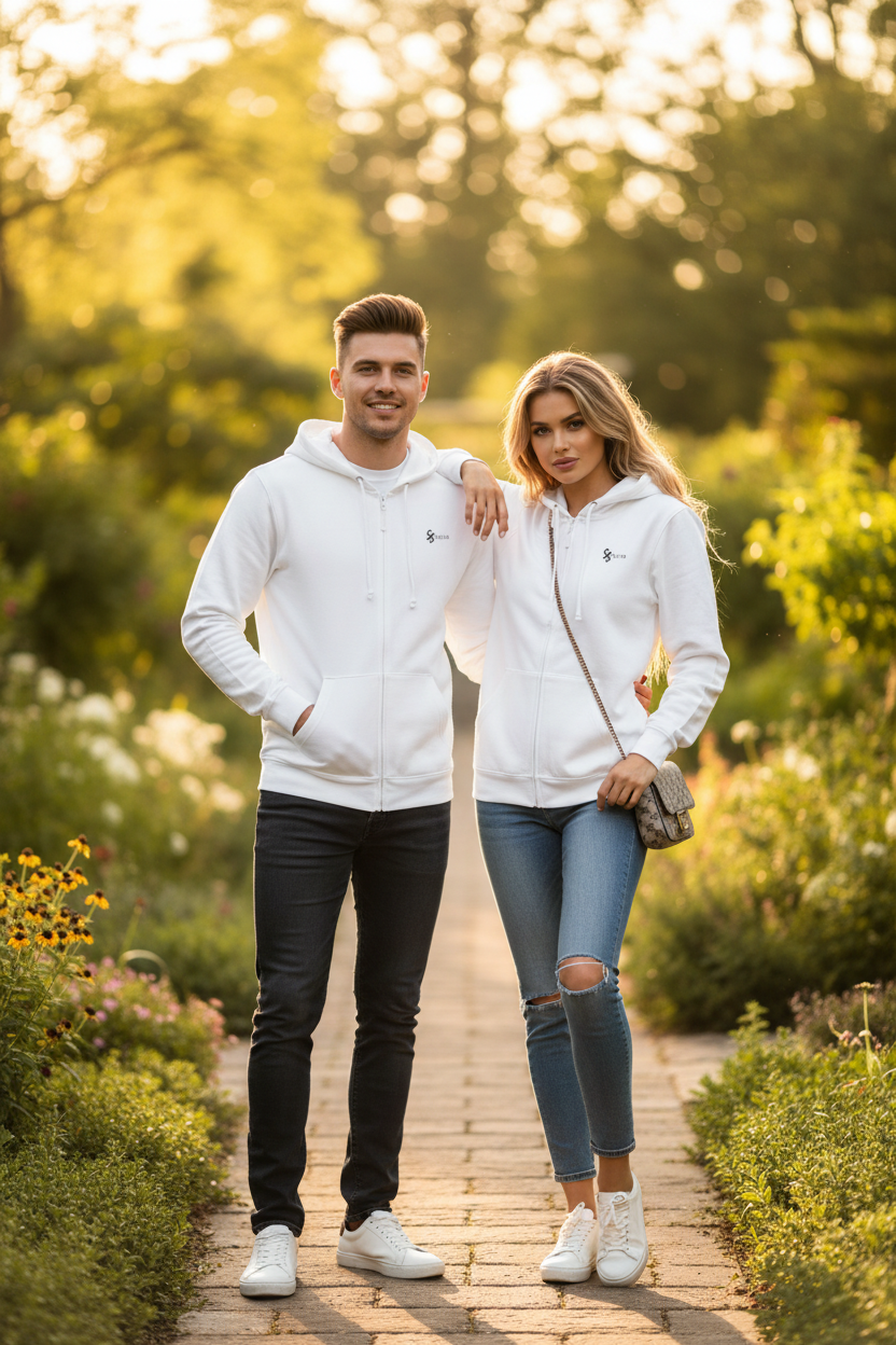 ESTID Unisex Kapuzenjacke | Stranger Things Retro Rückenprint – Hoodie – ESTID