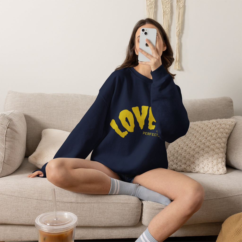 Damen Oversized Pullover mit Statement-Print Ansicht 50 – Sweatshirt – ESTID