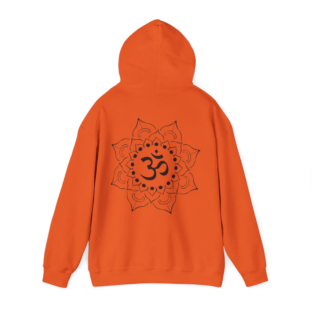 Lotus-Mandala-Hoodie mit Om-Symbol – Spirituelles Yoga-Sweatshirt ESTID Ansicht 13 – Hoodie – ESTID