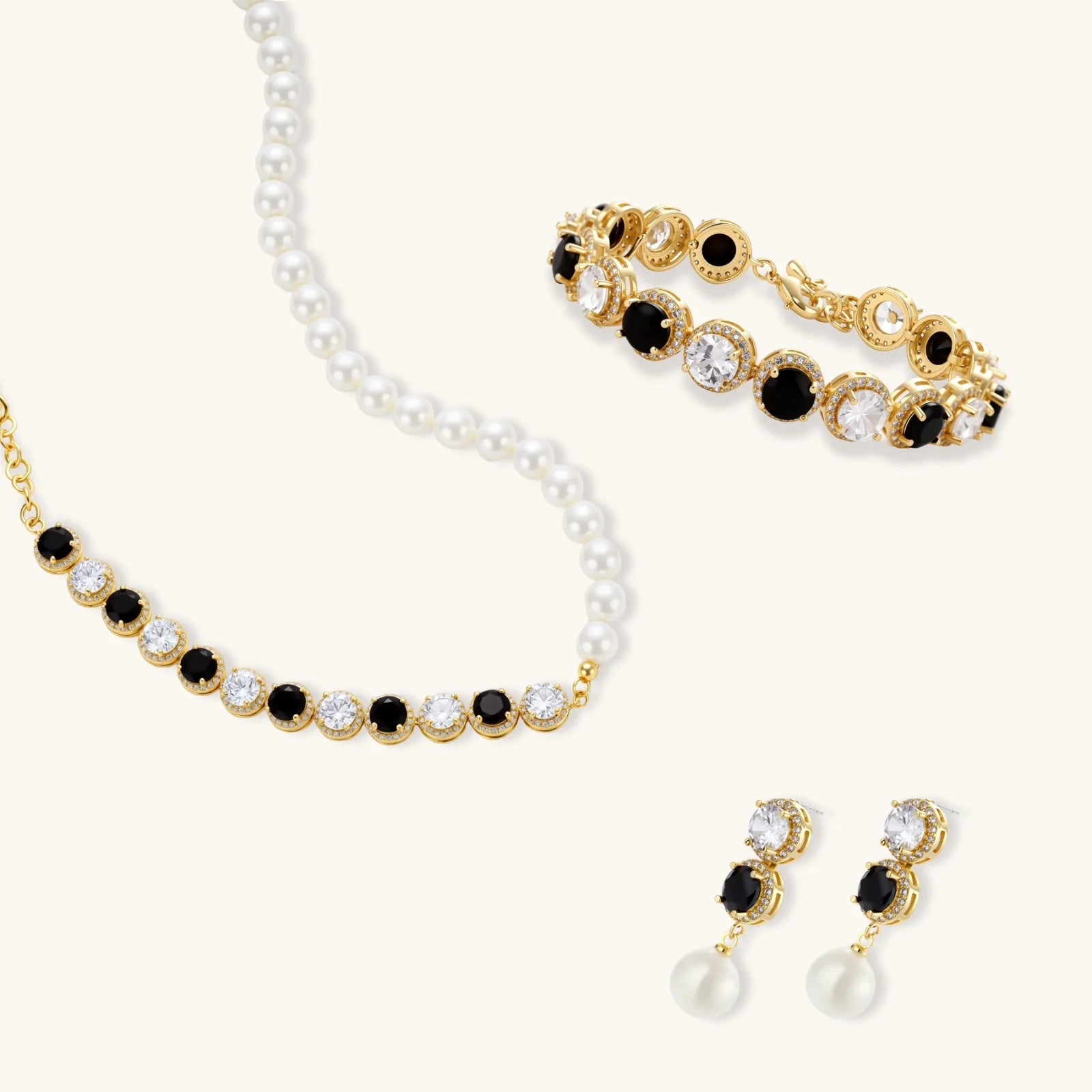 Noir Luxus-Schmuckset Ansicht 5 – Jewelry Sets – ESTID
