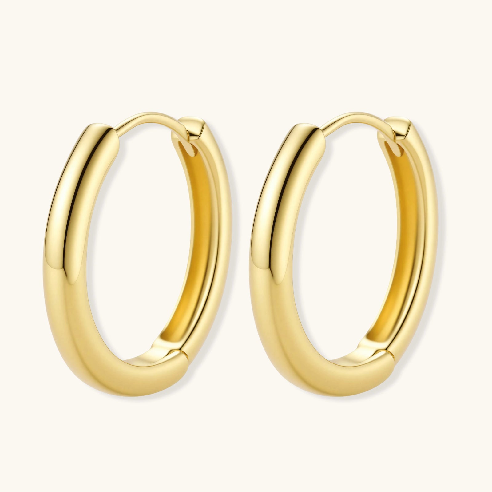 Goldene Stunde Creolen Ansicht 4 – Earrings – ESTID