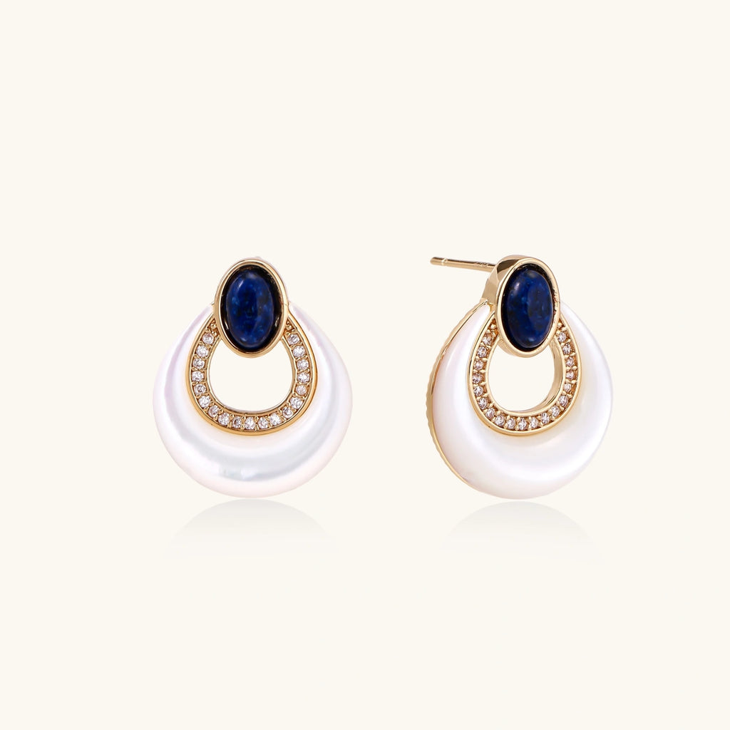 Himmlische Tränentropfen-Ohrringe Detailansicht – Earrings – ESTID