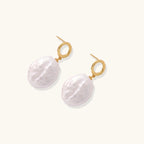 Perlenschimmer Ohrhänger Ansicht 5 – Earrings – ESTID