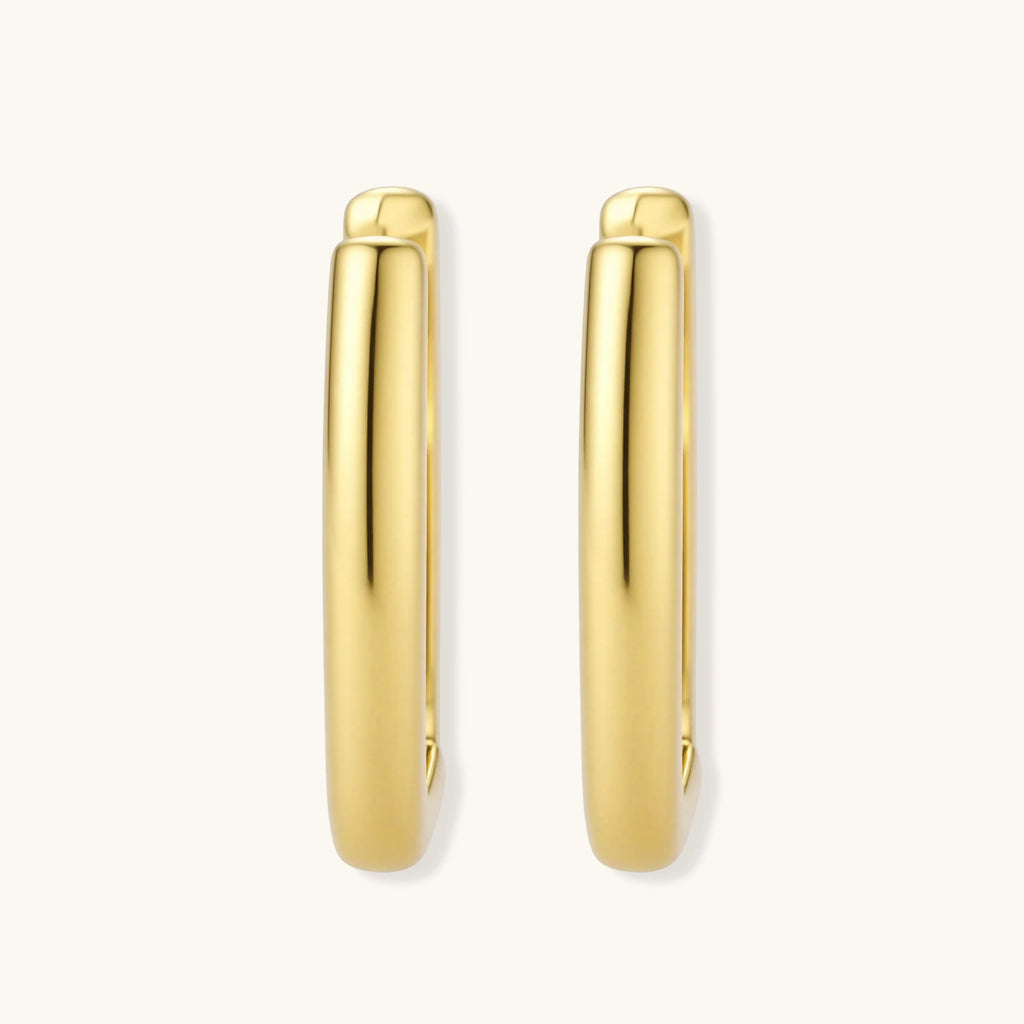 Goldene Stunde Creolen Ansicht 3 – Earrings – ESTID
