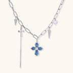 Divine Rebellion Kreuz-Kette Ansicht 3 – Halsketten – ESTID