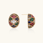Mosaik Traum Ohrstecker Detailansicht – Earrings – ESTID