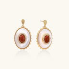 Goldene Stunde Tropfen-Ohrringe Detailansicht – Earrings – ESTID