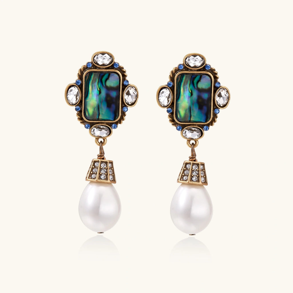 Himmlische Perlen-Ohrhänger Ansicht 5 – Earrings – ESTID