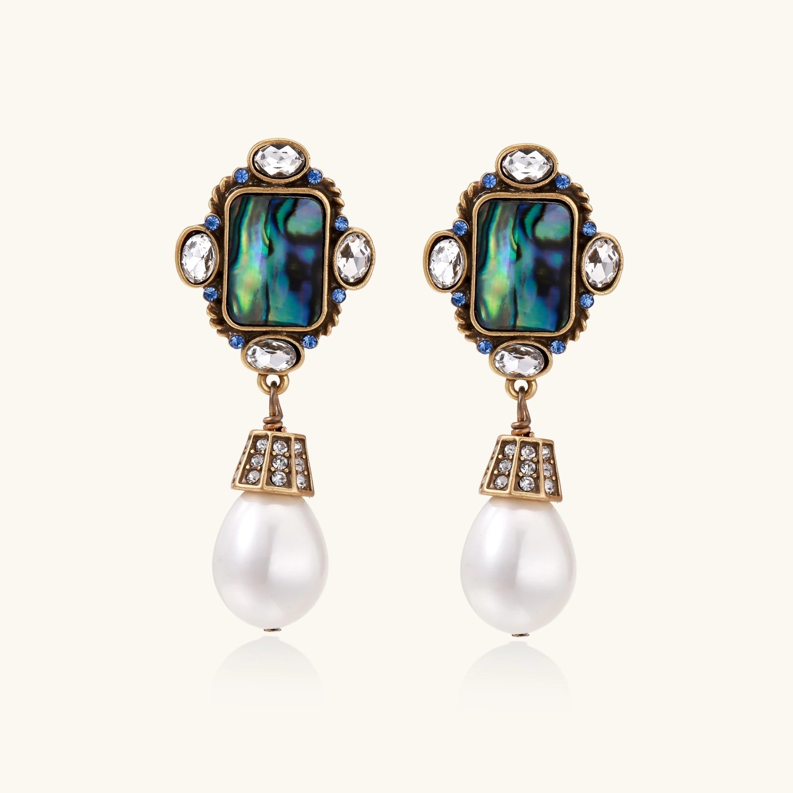 Himmlische Perlen-Ohrhänger Ansicht 5 – Earrings – ESTID