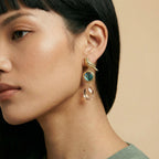 Singvogel Abalone Tropfen – Earrings – ESTID