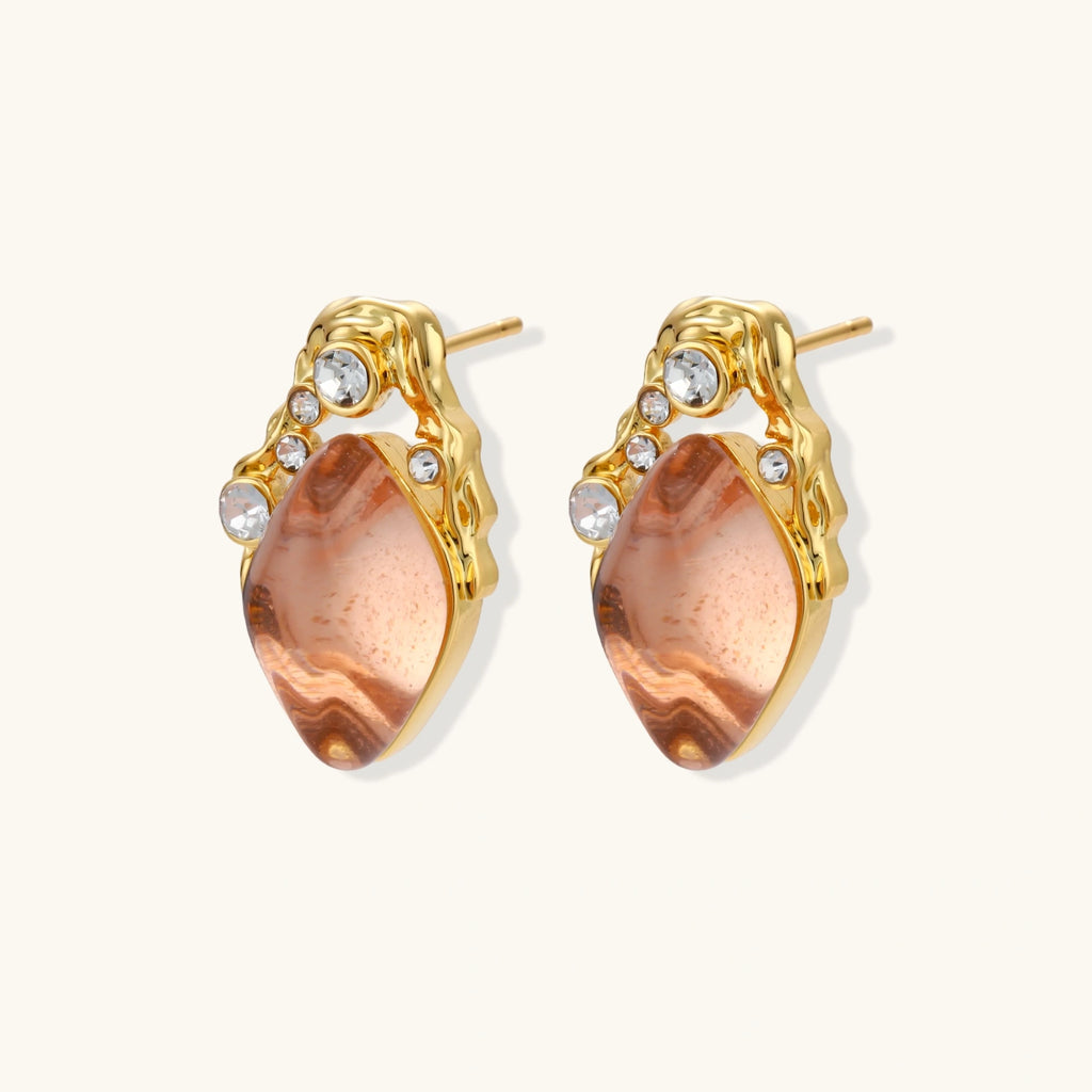 Coral Dreams Barock-Ohrstecker Ansicht 4 – Ohrringe – ESTID