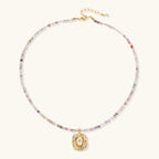 Barocke Träume Edelstein-Halskette Ansicht 4 – Necklaces – ESTID