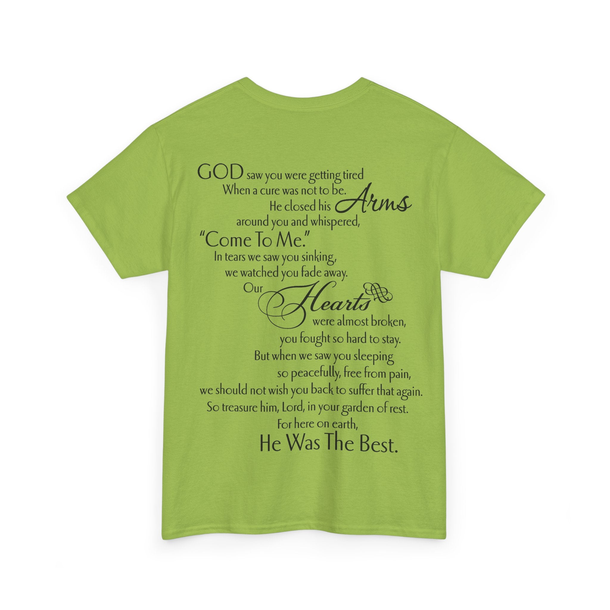 ESTID „God Saw You Were Getting Tired“ Unisex T-Shirt Ansicht 35 – T-Shirt – ESTID