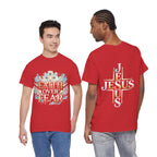 Faith Over Fear T-Shirt – „Glaube statt Angst“ Christian Cross Tee