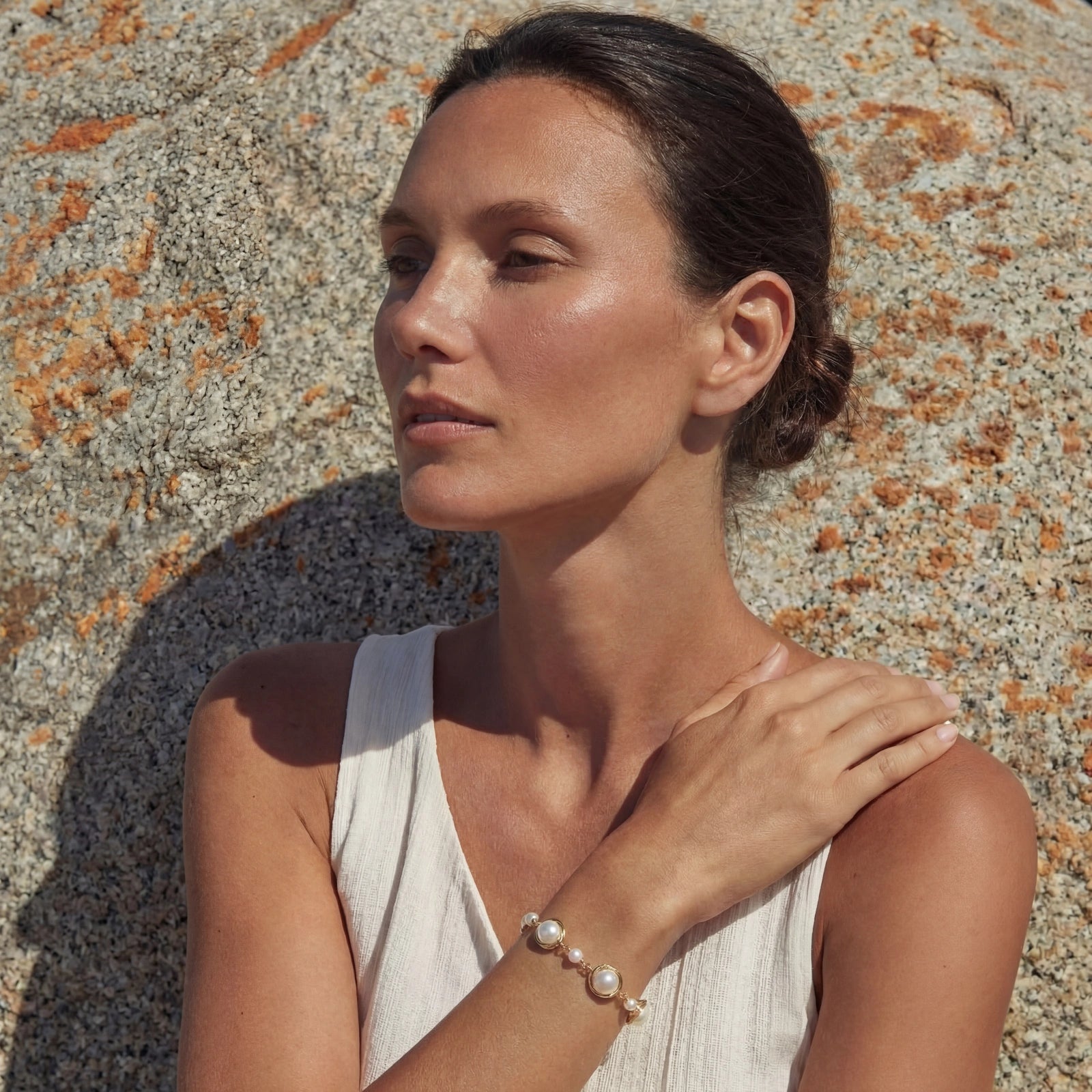 Perlen-Garten-Armband Ansicht 3 – Armbänder – ESTID