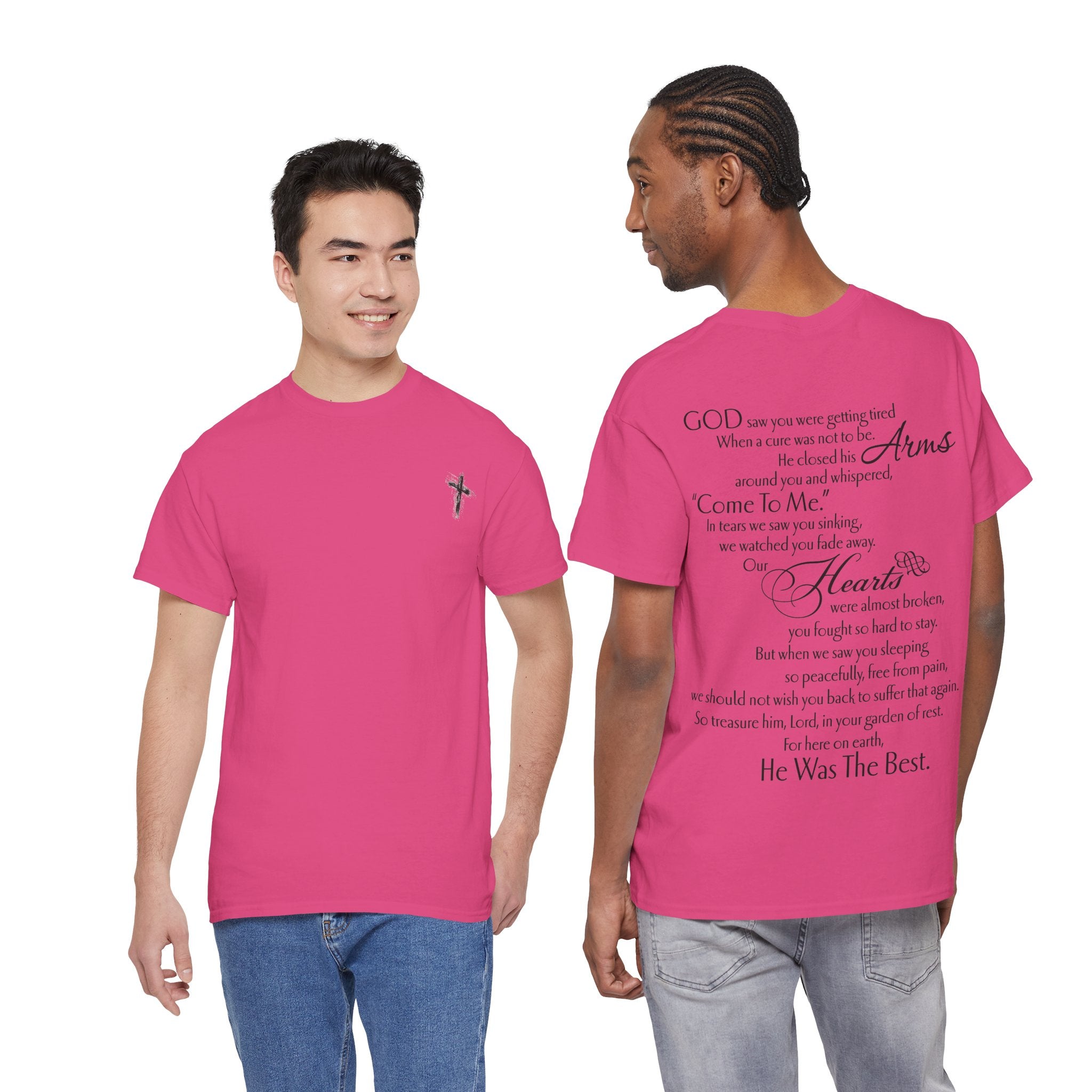 ESTID „God Saw You Were Getting Tired“ Unisex T-Shirt Ansicht 10 – T-Shirt – ESTID